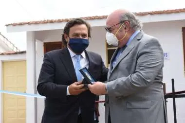 Foto: Gobernador Dr. Gustavo Sáenz- Procurador General Dr. Abel Cornejo