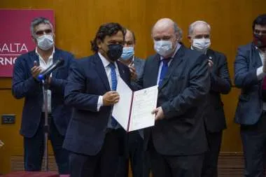 Album de Fotos: Juramento de Abel Cornejo como Ministro de Seguridad y Justicia