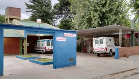 Sector de Emergencias del hospital de Salvador Mazza, donde fue atendida la niña.