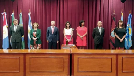 Miembros de la Corte de Justicia de la Provincia de Salta.