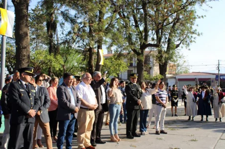 El ministro de Seguridad y Justicia, Abel Cornejo, acompañó a los vecinos y vecinas de Rosario de Lerma