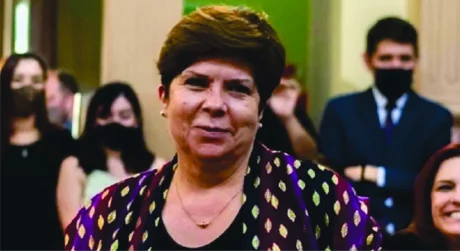 Gladys Paredes, diputada provincial.