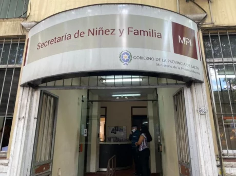 Oficinas de la Secretaría de Niñez y Familia.