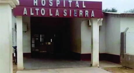 La menor fue atendida en el Hospital Alto La Sierra.