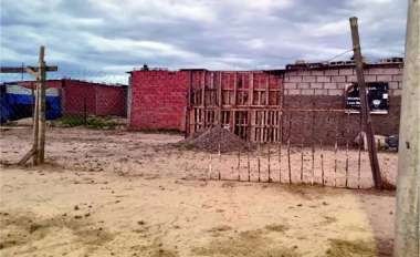 La vivienda precaria donde estuvo secuestrado el empresario de 77 ligado al transporte, a las afueras de Salta (Gentileza: Nuevo Diario de Salta)