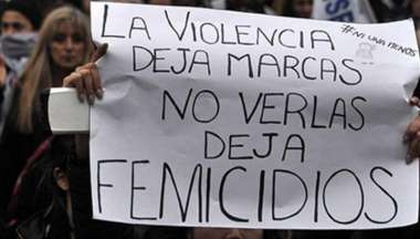 La violencia machista sigue haciendo estragos en la sociedad argentina.