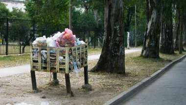 Zona cercana al cementerio La Santa Cruz.
