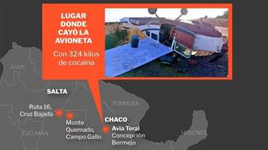 Las zonas de bombardeo y aterrizajes narco