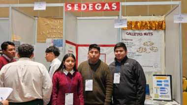 Los autores del proyecto. Foto: Gobierno de Salta