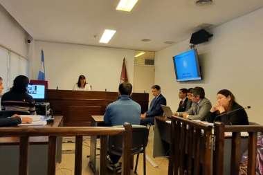 Audiencia con la jueza María Victoria Montoya Quiroga. Imagen: Gentileza del Poder Judicial de Salta