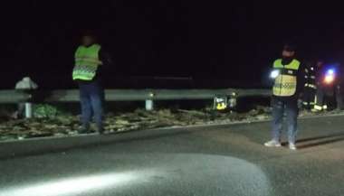 Efectivos trabajaron anoche en el norte provincial.