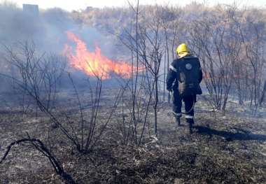 El Servicio Meteorológico Nacional informó sobre temporales de vientos y un clima propicio para incendios. (Foto: Municipalidad de Salta).