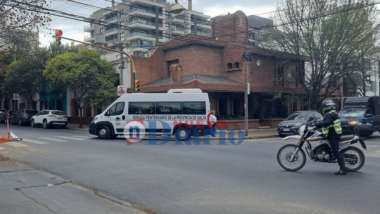 El traslado de Figueroa. Foto: Nuevo Diario