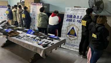 Las detenciones se realizaron ayer, tras varios operativos.