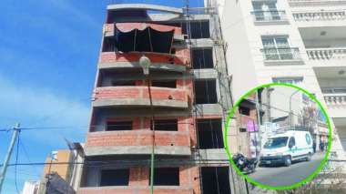 El fallecido no contaba con elementos de seguridad.  Foto: Aries FM.