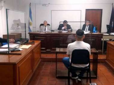 El acusado en el juicio. Foto: Fiscales Penales