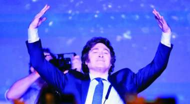 El candidato más votado de las Paso. (La Nación)