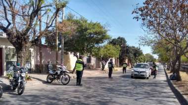 Los controles realizados en la provincia. Foto: Prensa Policía