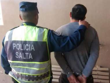 El hombre está siendo investigado por amenazas. Foto: Prensa Policía