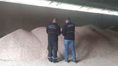Procedimiento de la AFIP en un establecimiento agrícola-ganadero de la provincia de San Luis. (Foto: Prensa AFIP).