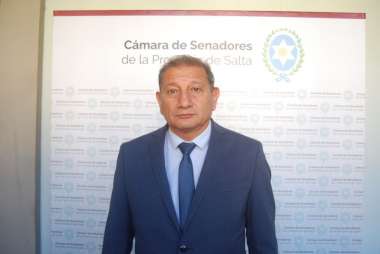 Miguel Calabró, senador del Departamento La Caldera. Foto: Nuevo Diario.