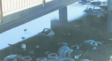 Otro foco de contaminación. Foto: Prensa Municipalidad de Salta.