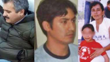 Los hermanos Delfín y Raúl Castedo y su supuesta víctima, Liliana Ledesma.