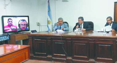 El Tribunal que juzga a los Castedo. (Foto P. Judicial)