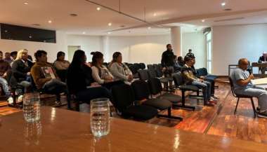 La sesión de ayer en el juicio por el joven Kevin Maldonado. Agencia