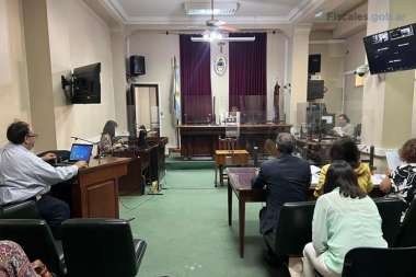 Sala de audiencias del Tribunal Oral Federal N°1 de Salta. (Foto MPF)