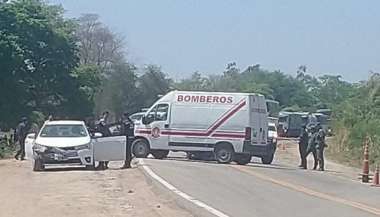 En este lugar de la ruta 34, cercano a Aguaray, murió un peatón.