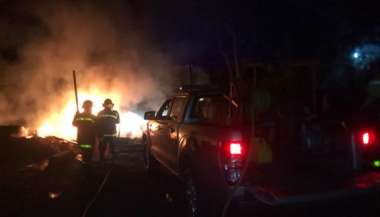 La sequía potencia las posibilidades de incendios en toda la zona.