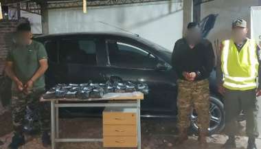 La droga secuestrada por el Escuadrón 45 