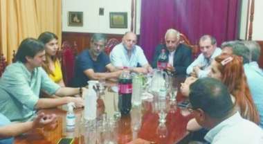Seguridad se reunió con empresarios gastronómicos. Foto: Gobierno de Salta