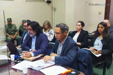 Los fiscales Amad y Sivila. 