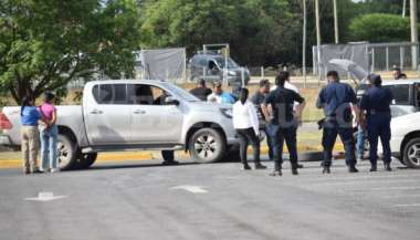 Operativo en el Paseo Salta. Foto: Javier Rueda