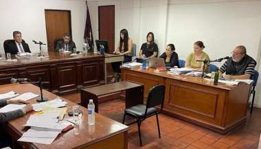 Audiencia del juicio contra los hermanos Castedo, por el crimen de Liliana Ledesma. Foto: Ministerio Público Fiscal