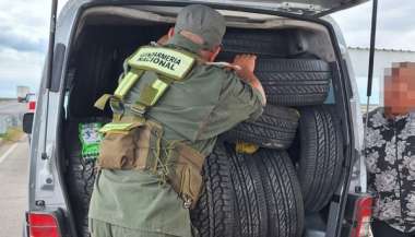 Uno de los operativos realizados por Gendarmería.