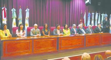 El Gobernador participó de la jura. Foto: Prensa Gobierno de Salta.