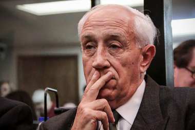 Jorge Acosta fue el primer represor en entusiasmarse con un triunfo de Milei.. Imagen: CIJ