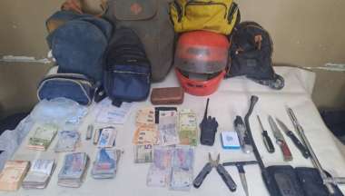 El secuestro realizado por motoristas.