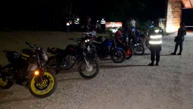La mayoría eran adolescentes. Foto: Policía de Salta