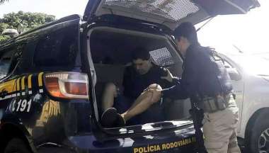 Momento de la detención de Granier Ruiz en Brasil.