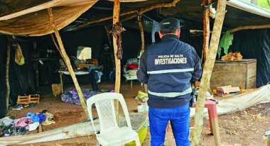 Se encontraban en condiciones infrahumanas. Foto: Prensa Policía de Salta.