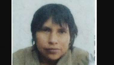 Imagen de la mujer buscada.