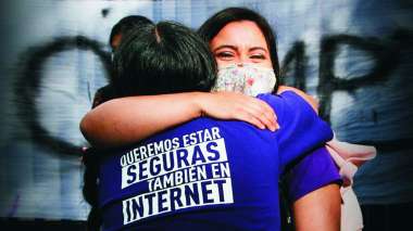La ley Olimpia se aprobó en septiembre de este año. Foto: Télam.