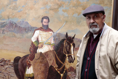 Domingo Gatti junto al General Güemes