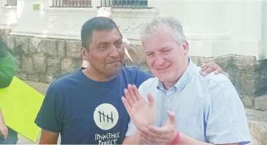 Manuel Garrido, abogado de Innocence Project. Foto: NDS