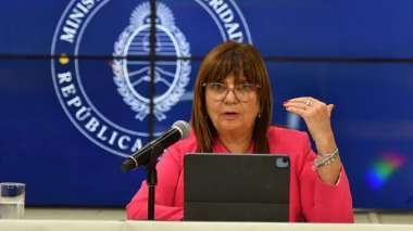 El protocolo fue presentado por Patricia Bullrich. Foto: Télam