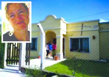 Jimena Salas asesinada en su casa un mediodía de enero.